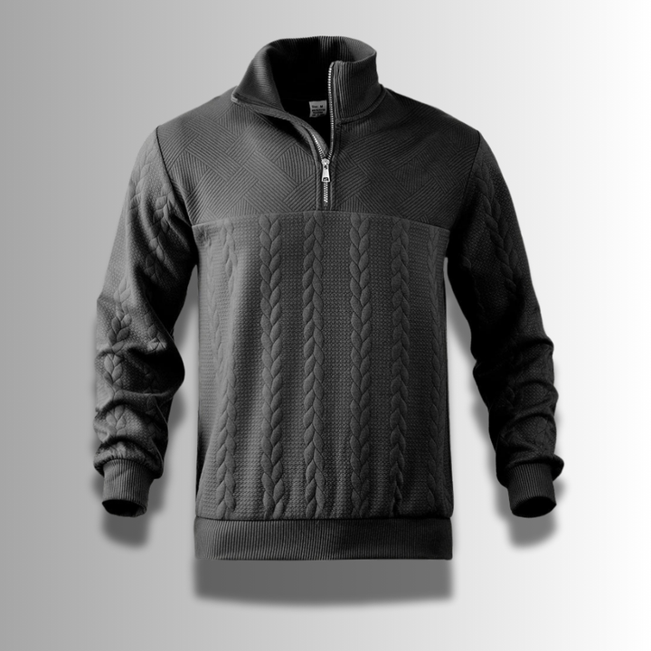 "Herren Merinowolle Pullover, zeitloses Design, klassische Kragen, hoher Tragekomfort, ideal für Freizeit und Beruf."