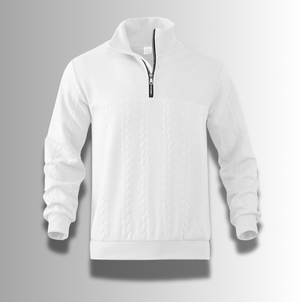 "Herren Merinowolle Pullover, zeitloses Design, klassische Kragen, hoher Tragekomfort, ideal für Freizeit und Beruf."