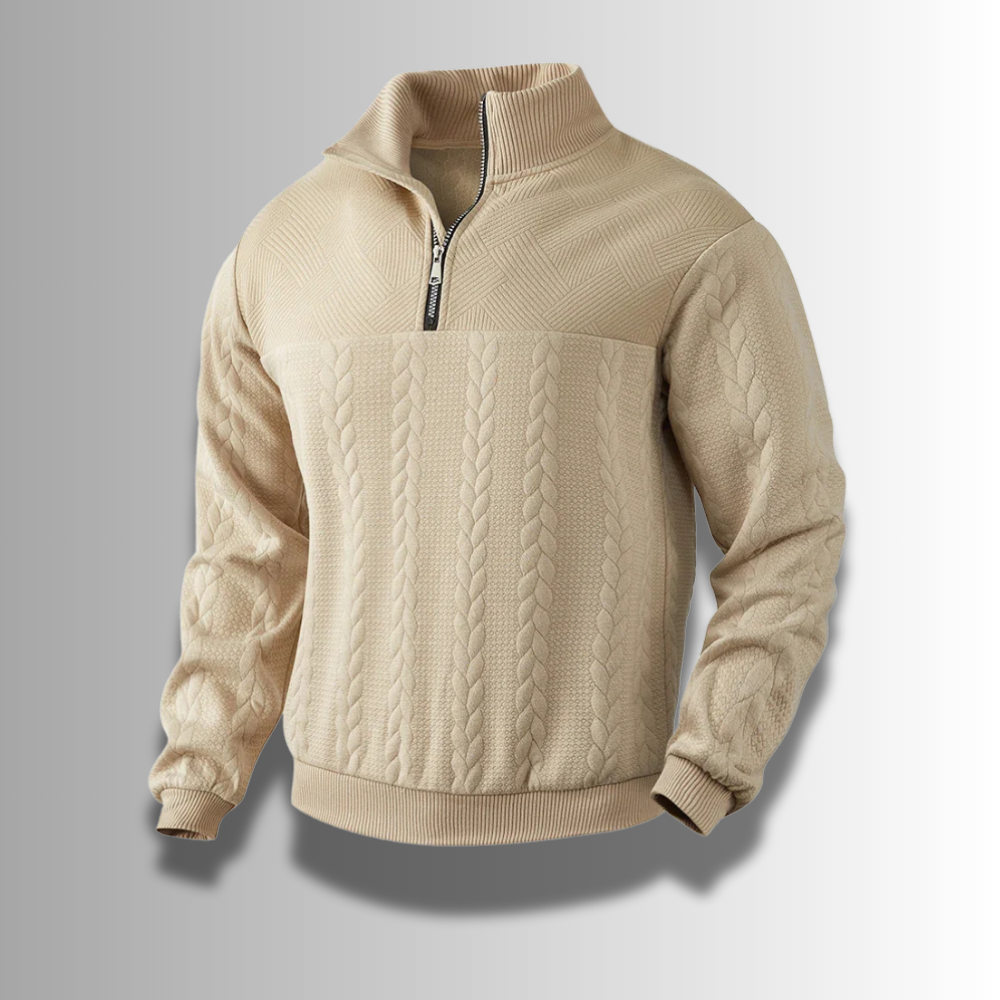 "Herren Merinowolle Pullover, zeitloses Design, klassische Kragen, hoher Tragekomfort, ideal für Freizeit und Beruf."