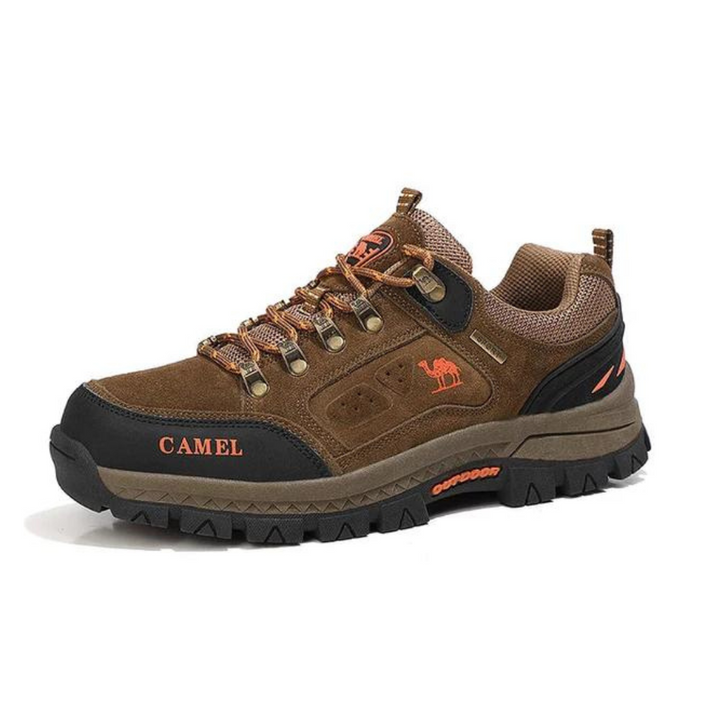 "Herren Outdoor Wanderschuhe, wasserdicht, atmungsaktiv, robustes Design, ideale Begleiter für Abenteuer bei jedem Wetter."