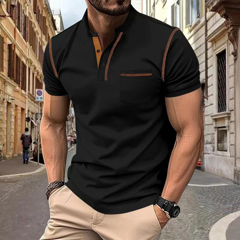 "Herren Polo Shirt, zeitloses Design, ideal für Freizeit, elegantes Kurzarmshirt, hohe Qualität, vielseitig kombinierbar"