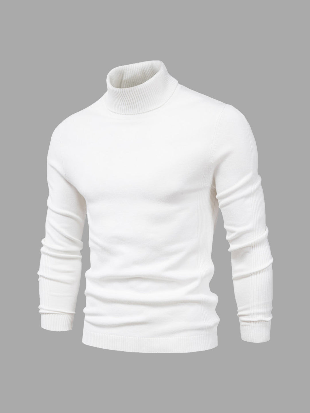 "Herren Rollkragenpullover aus weicher, pflegeleichter Baumwolle, klassischer Schnitt in verschiedenen Farben, elegant gestal