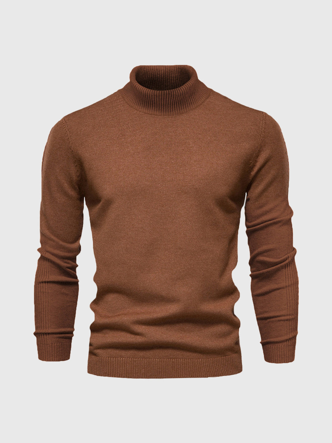 "Herren Rollkragenpullover aus weicher, pflegeleichter Baumwolle, klassischer Schnitt in verschiedenen Farben, elegant gestal