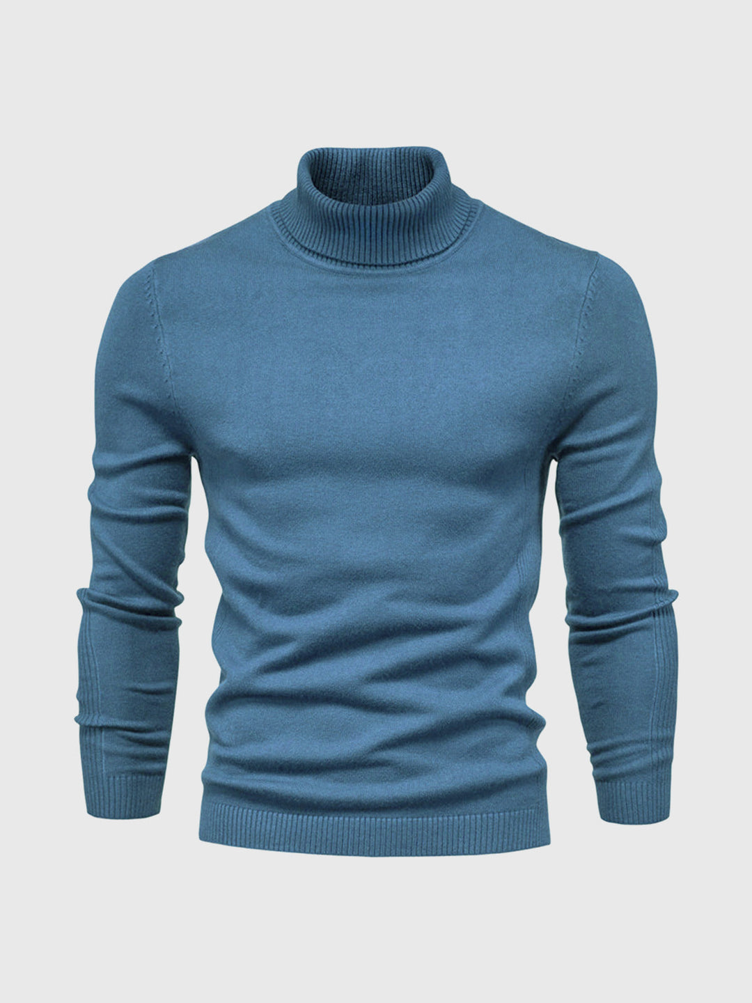 "Herren Rollkragenpullover aus weicher, pflegeleichter Baumwolle, klassischer Schnitt in verschiedenen Farben, elegant gestal