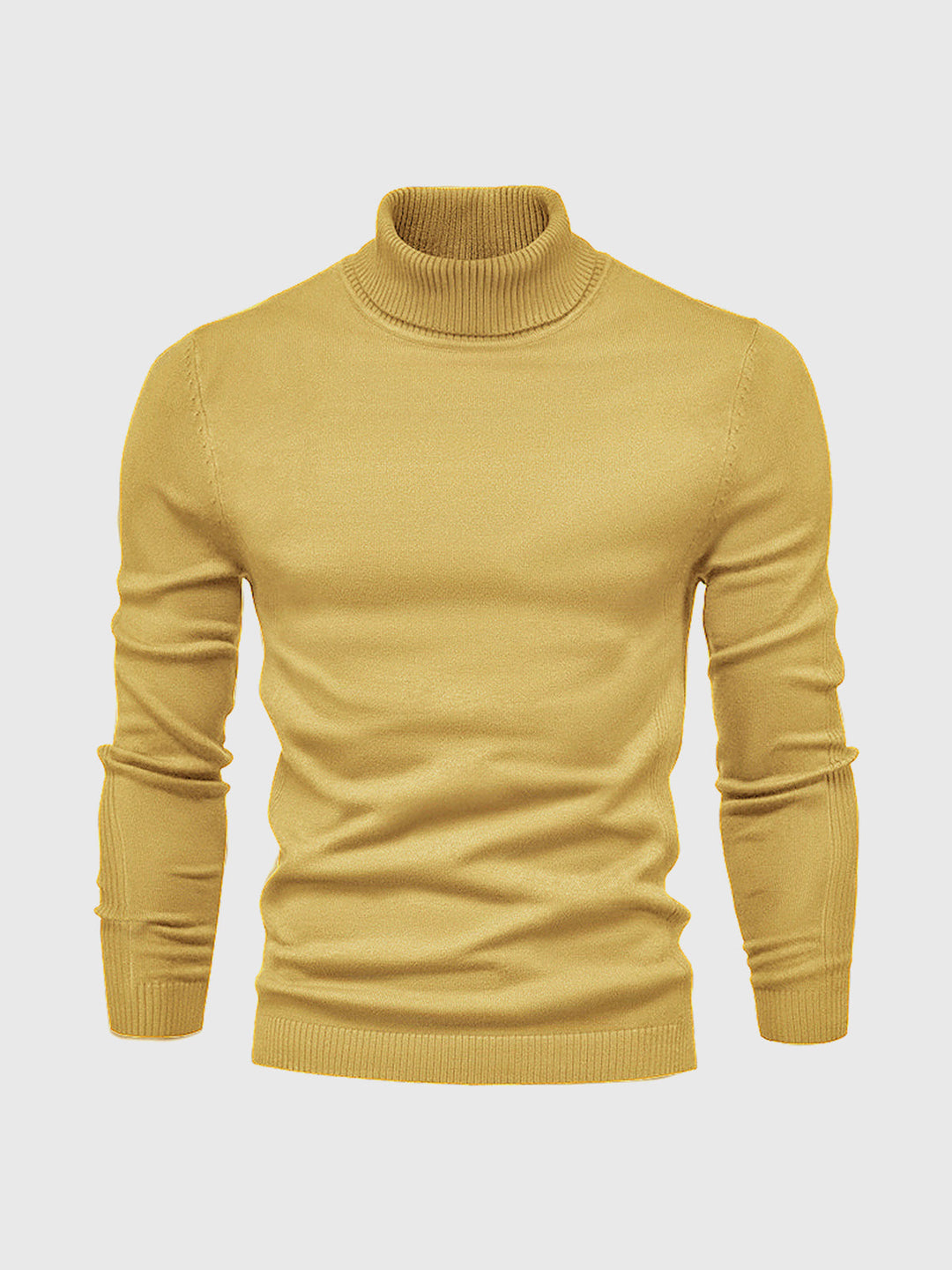 "Herren Rollkragenpullover aus weicher, pflegeleichter Baumwolle, klassischer Schnitt in verschiedenen Farben, elegant gestal