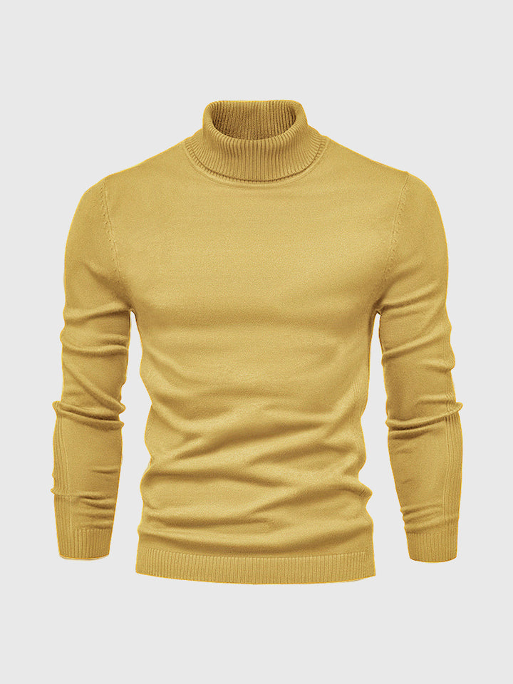 "Herren Rollkragenpullover aus weicher, pflegeleichter Baumwolle, klassischer Schnitt in verschiedenen Farben, elegant gestal
