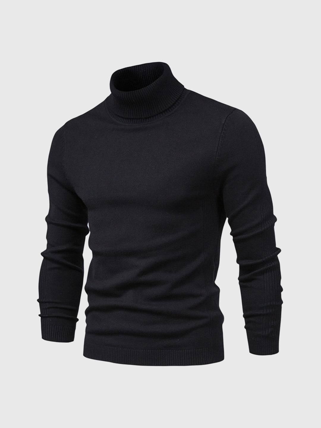 "Herren Rollkragenpullover aus weicher, pflegeleichter Baumwolle, klassischer Schnitt in verschiedenen Farben, elegant gestal