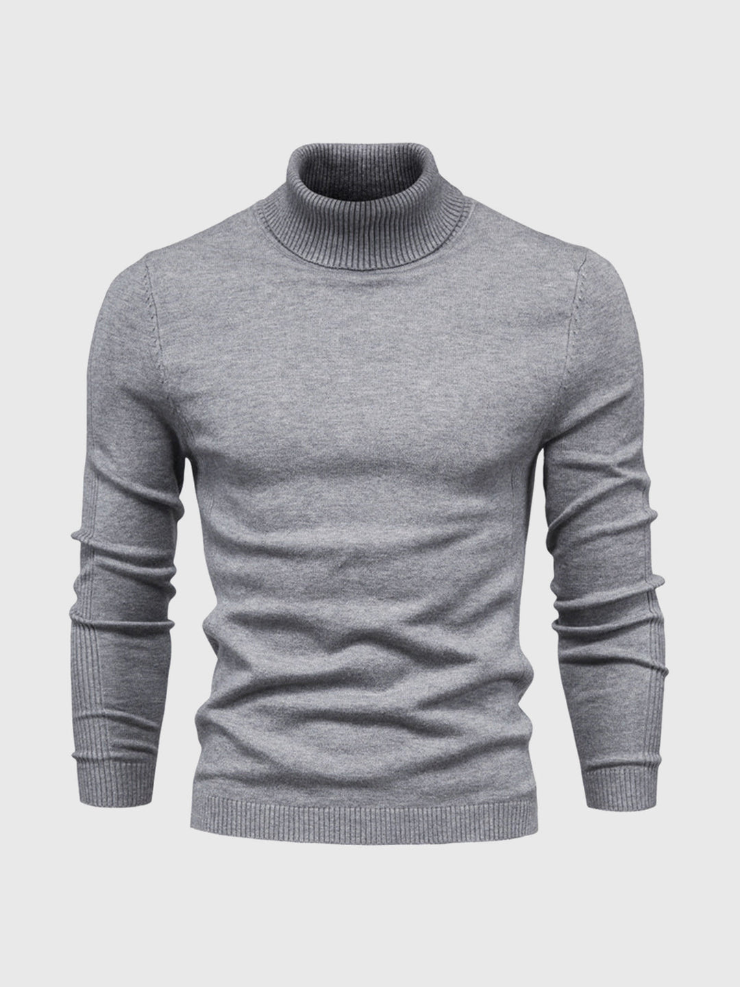 "Herren Rollkragenpullover aus weicher, pflegeleichter Baumwolle, klassischer Schnitt in verschiedenen Farben, elegant gestal