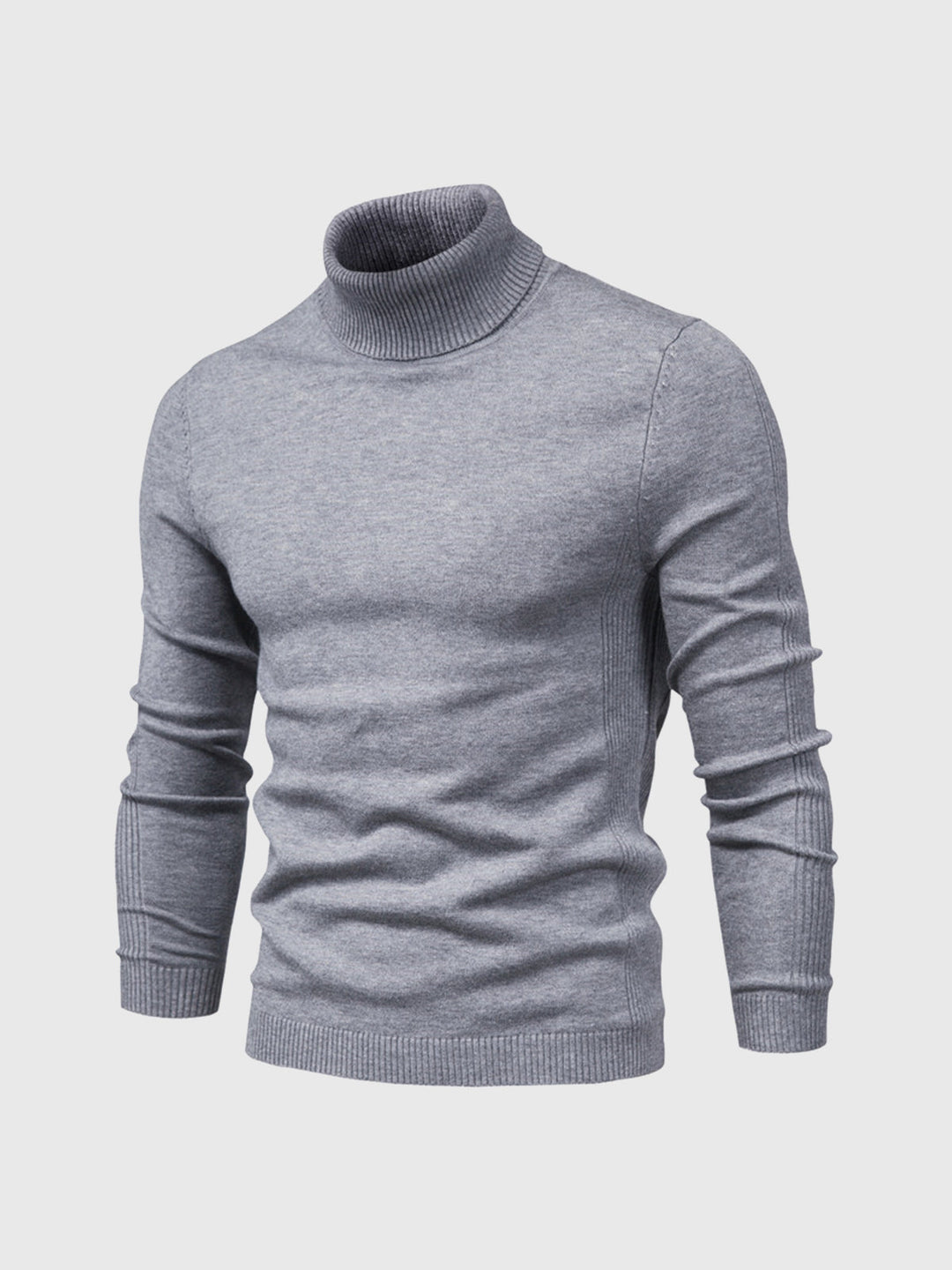 "Herren Rollkragenpullover aus weicher, pflegeleichter Baumwolle, klassischer Schnitt in verschiedenen Farben, elegant gestal
