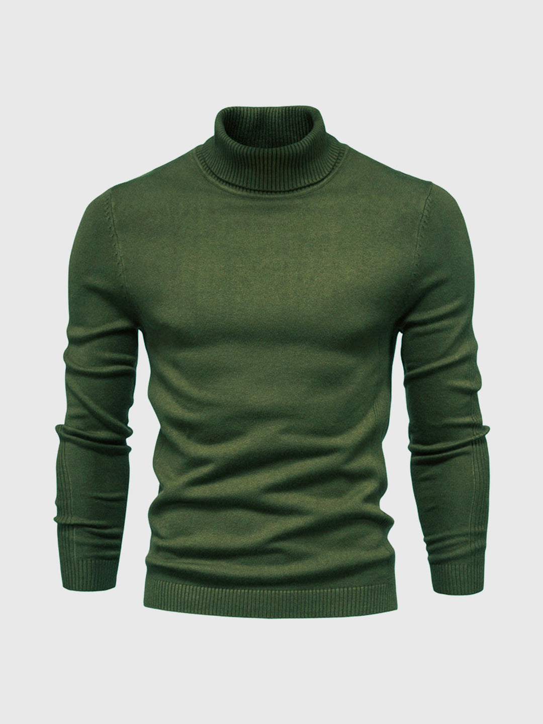 "Herren Rollkragenpullover aus weicher, pflegeleichter Baumwolle, klassischer Schnitt in verschiedenen Farben, elegant gestal