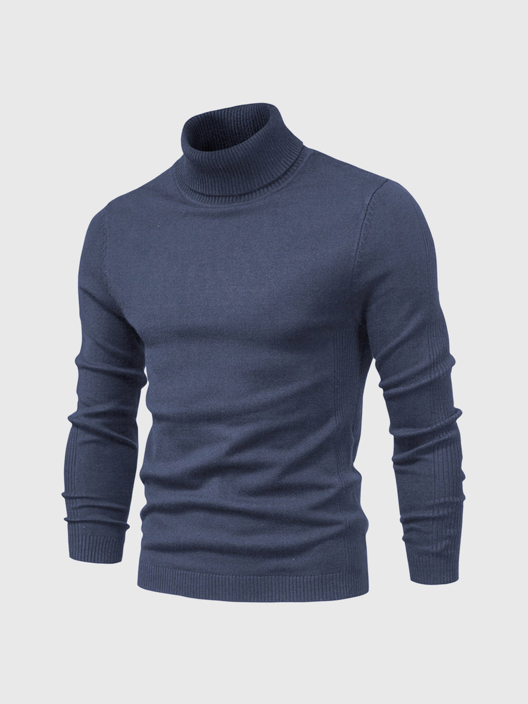 "Herren Rollkragenpullover aus weicher, pflegeleichter Baumwolle, klassischer Schnitt in verschiedenen Farben, elegant gestal