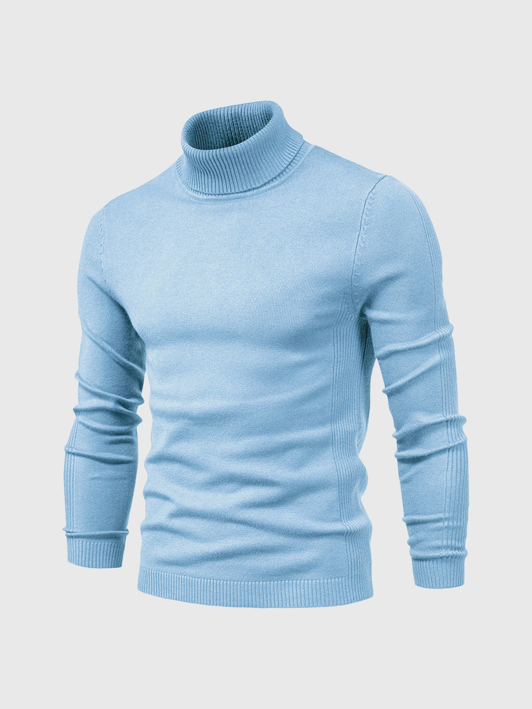 "Herren Rollkragenpullover aus weicher, pflegeleichter Baumwolle, klassischer Schnitt in verschiedenen Farben, elegant gestal