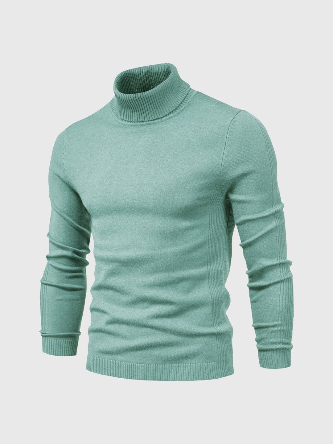 "Herren Rollkragenpullover aus weicher, pflegeleichter Baumwolle, klassischer Schnitt in verschiedenen Farben, elegant gestal