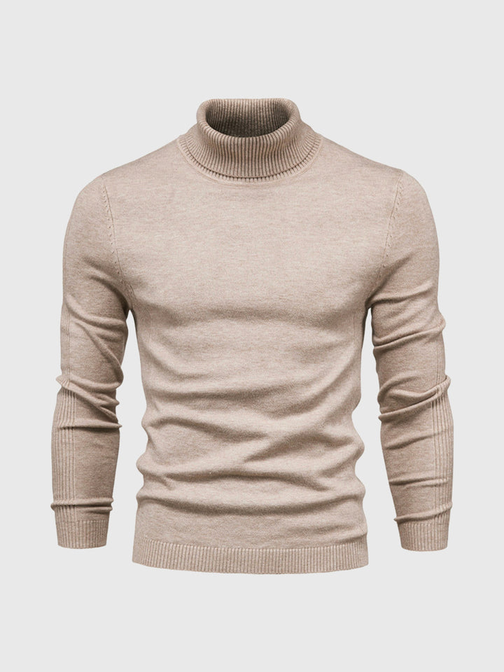 "Herren Rollkragenpullover aus weicher, pflegeleichter Baumwolle, klassischer Schnitt in verschiedenen Farben, elegant gestal