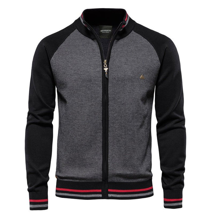 "Herren Slim-Fit Jacke Braun, stilvoll und modern mit schmaler Silhouette, ideal für vielseitige Looks."