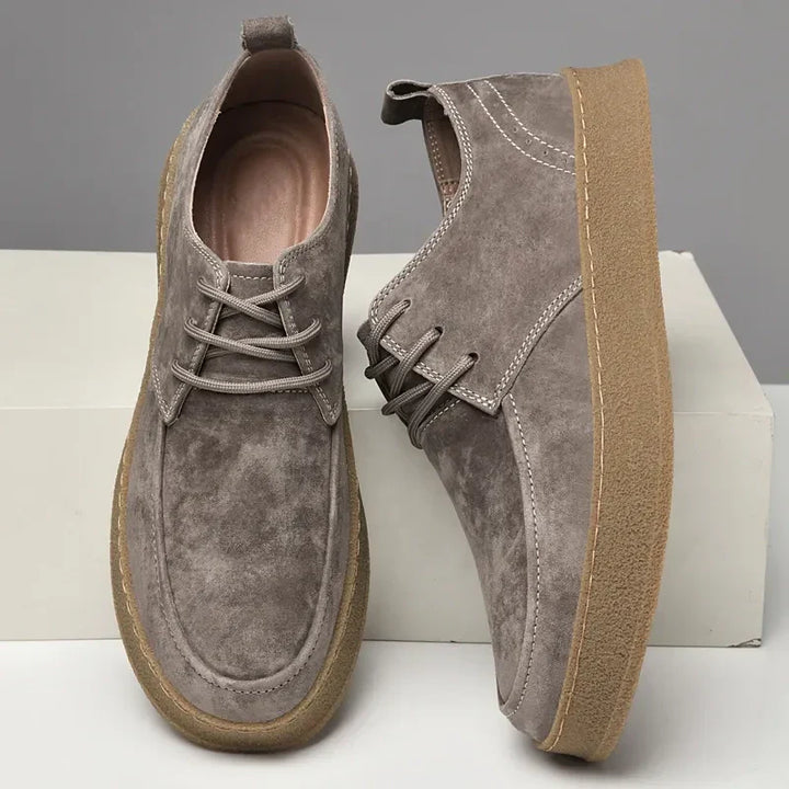 Herren-Wildleder-Sneaker, elegant, in Braun mit bequemer Passform, robuste Verarbeitung und zeitlosem Design für maximalen Ko