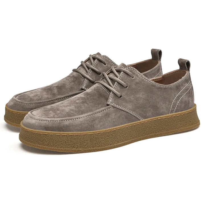 Herren-Wildleder-Sneaker, elegant, in Braun mit bequemer Passform, robuste Verarbeitung und zeitlosem Design für maximalen Ko
