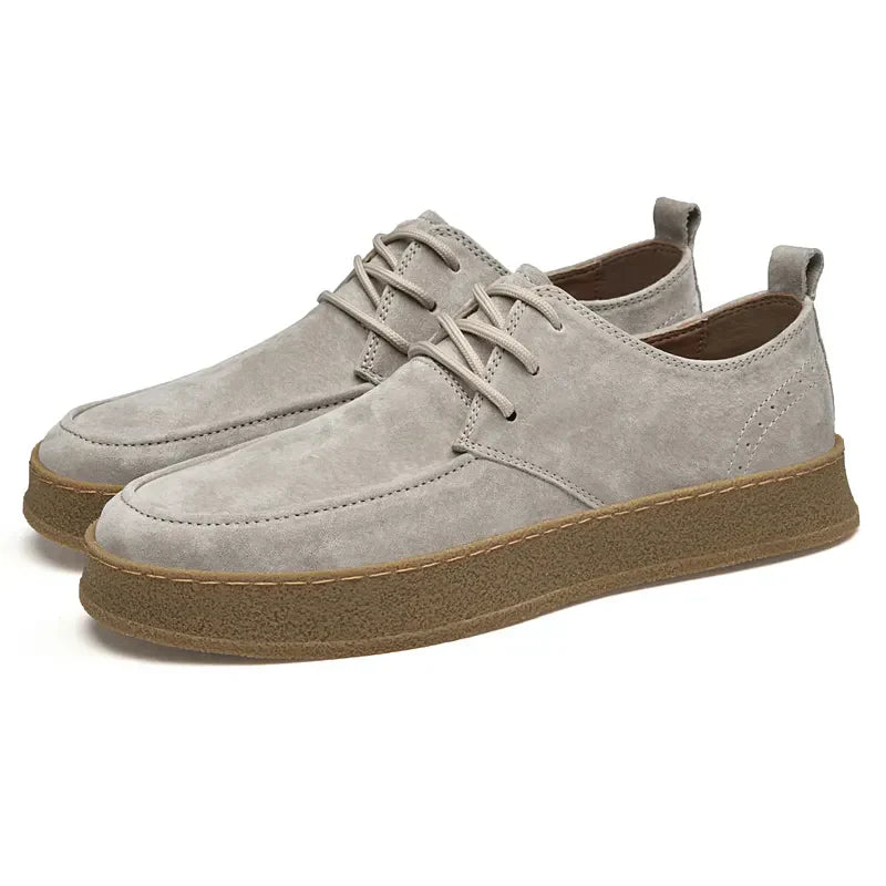 Herren-Wildleder-Sneaker, elegant, in Braun mit bequemer Passform, robuste Verarbeitung und zeitlosem Design für maximalen Ko