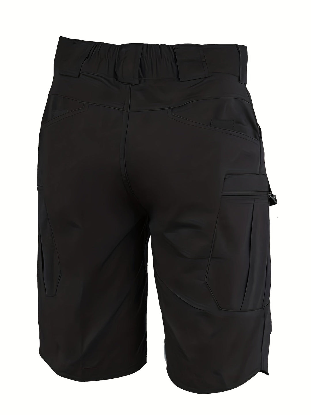 "Herrenshorts für Outdoor, robustes Design, mehrere Taschen, Regular Fit, 100% Polyester, ideal für Abenteuer."