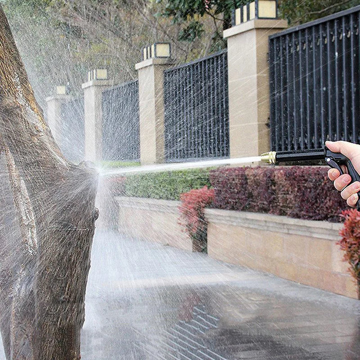 "Hochdruck-Wasserpistole für Garten, robustes Design, ergonomisch, ideal zur Autopflege und Terrassenreinigung"