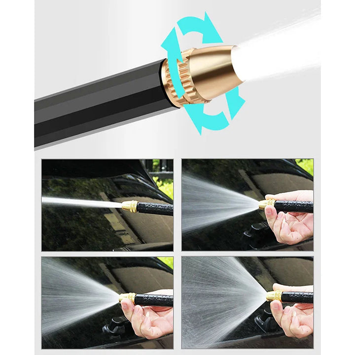 "Hochdruck-Wasserpistole für Garten, robustes Design, ergonomisch, ideal zur Autopflege und Terrassenreinigung"