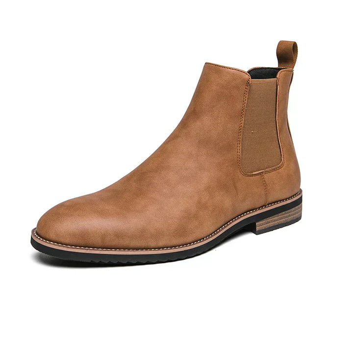 Hochwertige Herren Chelsea Boots aus echtem Leder in Schwarz und Braun, klassisches Design, edel und komfortabel.