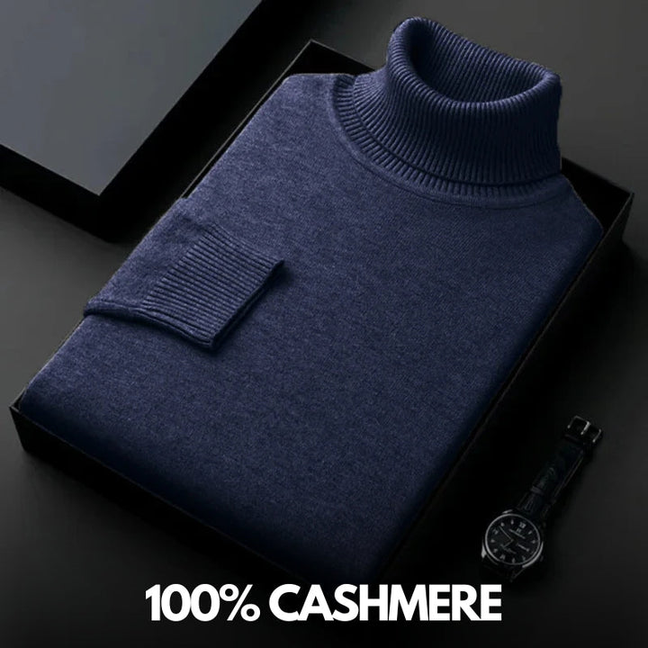 Hochwertiger Kaschmir-Pullover für Herren in Beige, Blau, Grau, Rot oder Schwarz, luxuriös weich und elegant für jeden Anlass