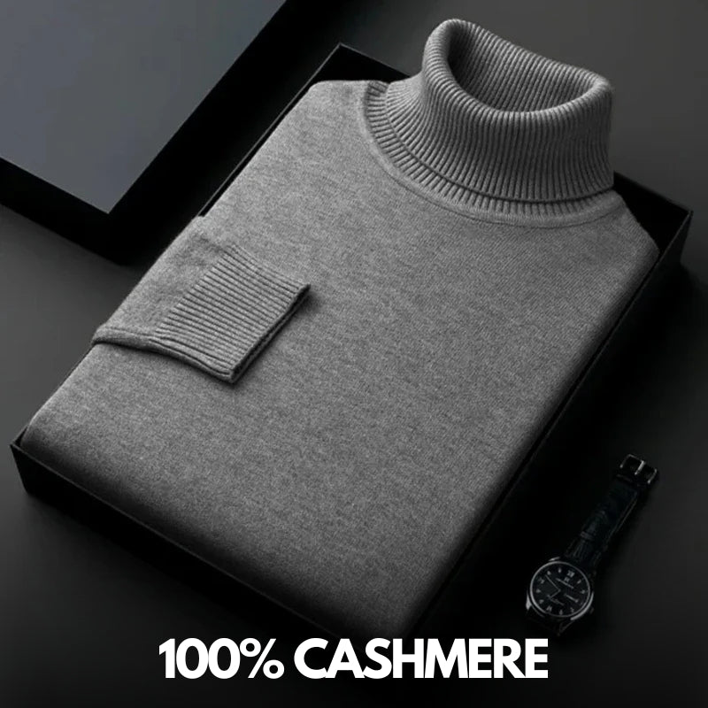 Hochwertiger Kaschmir-Pullover für Herren in Beige, Blau, Grau, Rot oder Schwarz, luxuriös weich und elegant für jeden Anlass