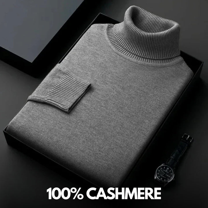 Hochwertiger Kaschmir-Pullover für Herren in Beige, Blau, Grau, Rot oder Schwarz, luxuriös weich und elegant für jeden Anlass