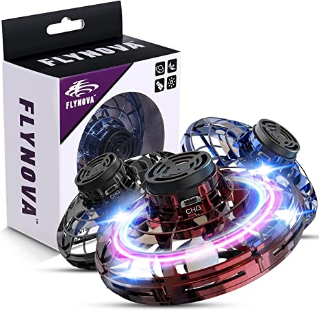 Infrarot UFO Spielzeug, handgesteuerte LED-Drohne mit bunten Lichteffekten, ideal für drinnen und draußen, für Kinder geeigne
