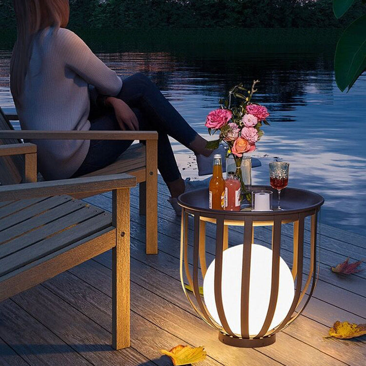 Wasserdichte Solar-Gartenlampe für stilvolle Außenbeleuchtung