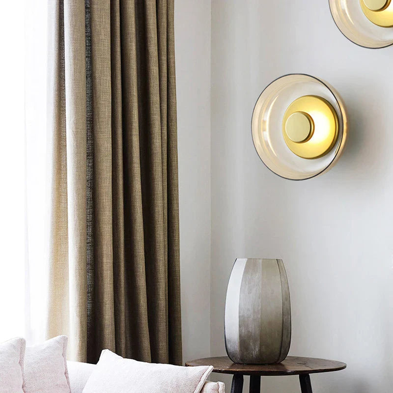 Nordische Wandlampe für moderne Räume - Glas, LED
