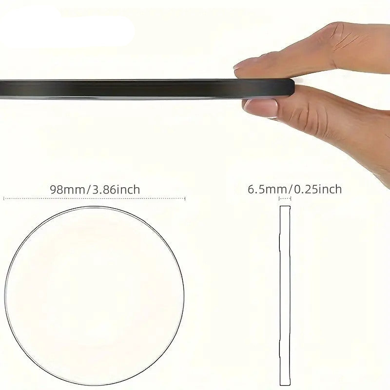 "Kabelloses 30W Schnellladegerät, modernes Design, kompatibel mit iPhone/Android, ideal für Zuhause/Büro, induktives Ladepad.