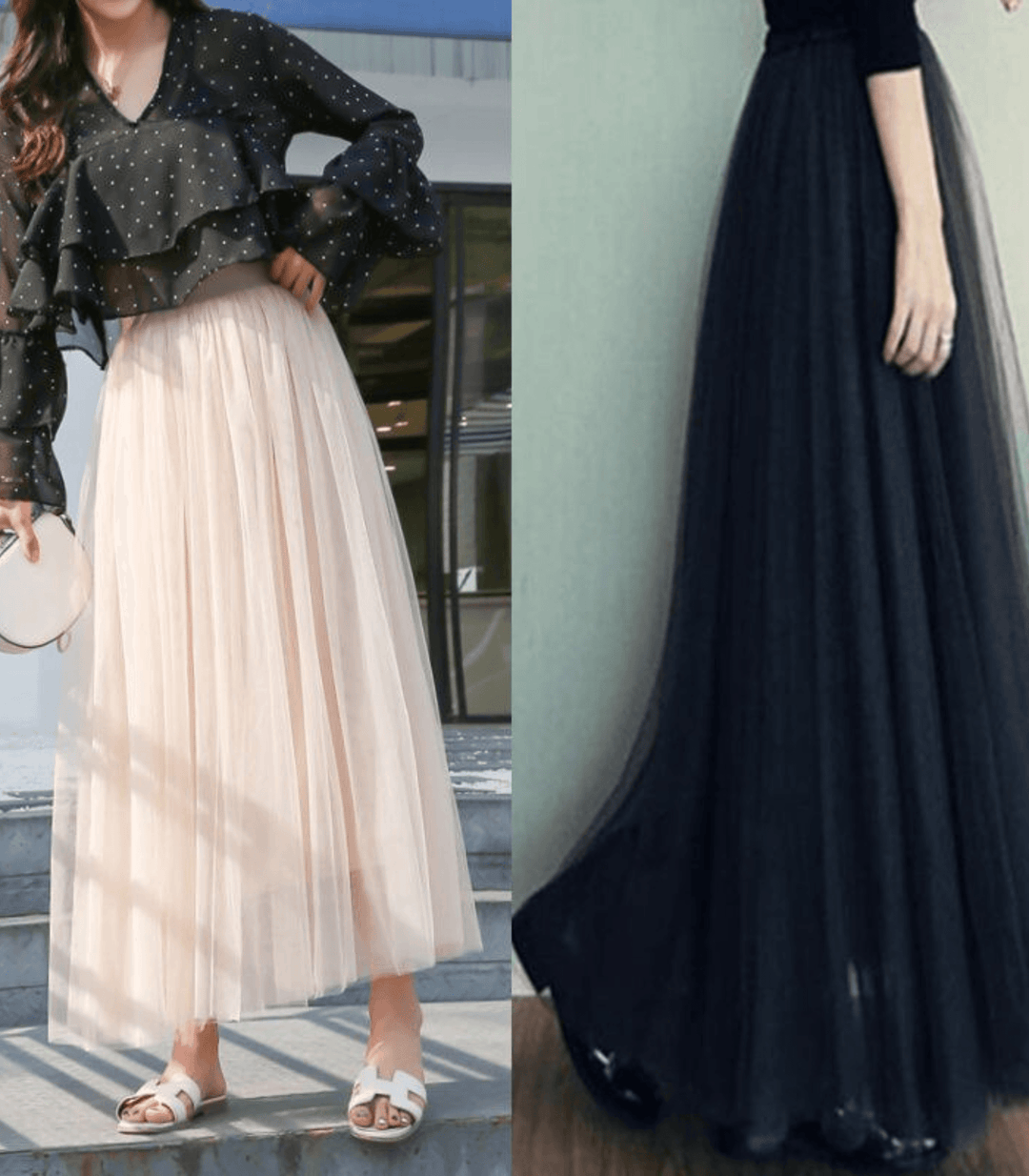 Damen knöchellanger Rock mit hoher Taille und elegantem Design