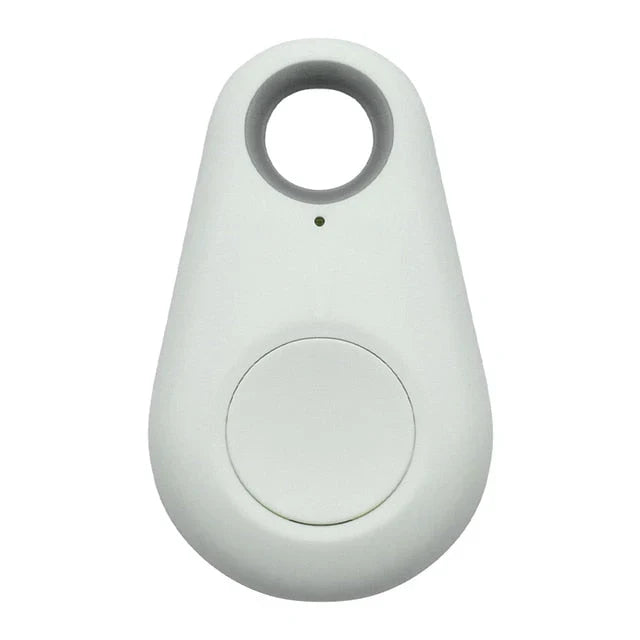 "Kompakter GPS-Tracker für Haustiere, wasserdicht, ideal zur Echtzeit-Ortung von Hunden und Katzen, an Halsband befestigt."