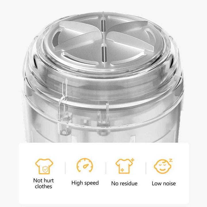 "Kompakter USB aufladbarer Fusselentferner, handlich, mit sanftem Rasurgitter, effektiv gegen Fusseln auf Kleidung."