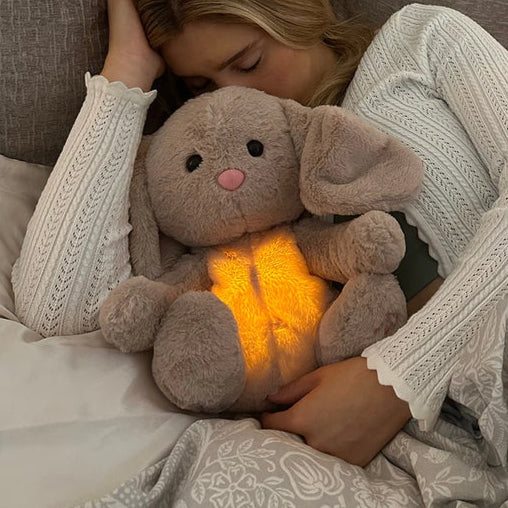 "Kuscheltier Koala mit Musik, beruhigend, für entspannten Schlaf, weich, perfekte Einschlafhilfe für Kinder und Erwachsene."