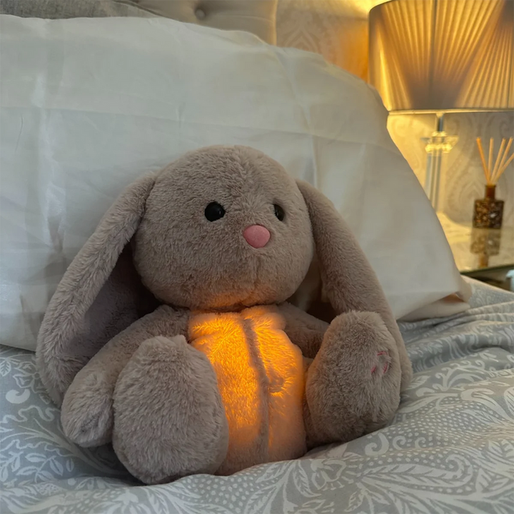 "Kuscheltier Koala mit Musik, beruhigend, für entspannten Schlaf, weich, perfekte Einschlafhilfe für Kinder und Erwachsene."