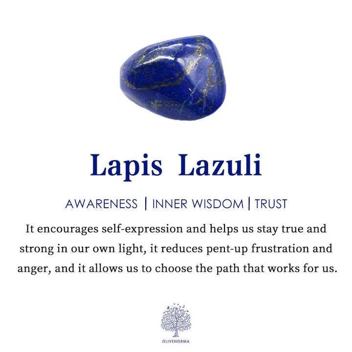 Blauer Lapis Lazuli Stein, poliert, für Bewusstsein und innere Weisheit, Schmuckherstellung.