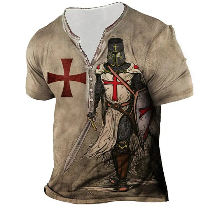 "Lässiges Herren-Kurzarmshirt in Blau, entspannter Schnitt, vielseitig kombinierbar für den modernen, eleganten Casual-Look."