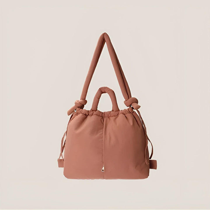 "Leichte Damen Pufferhandtasche mit stilvollem Design, ideal für jeden Anlass, in verschiedenen trendigen Farben erhältlich."