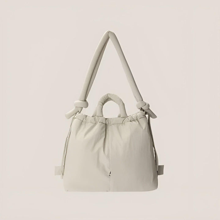 "Leichte Damen Pufferhandtasche mit stilvollem Design, ideal für jeden Anlass, in verschiedenen trendigen Farben erhältlich."