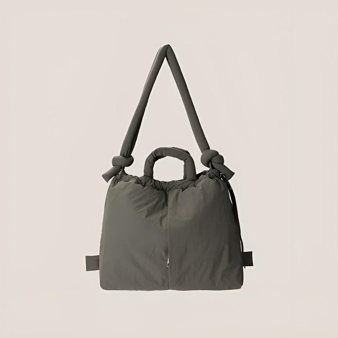 "Leichte Damen Pufferhandtasche mit stilvollem Design, ideal für jeden Anlass, in verschiedenen trendigen Farben erhältlich."