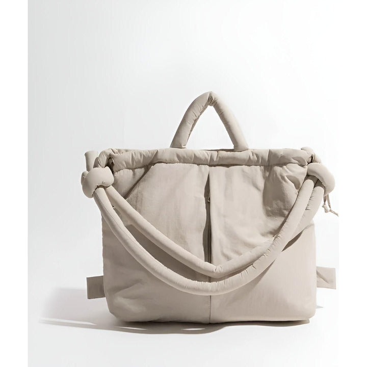 "Leichte Damen Pufferhandtasche mit stilvollem Design, ideal für jeden Anlass, in verschiedenen trendigen Farben erhältlich."