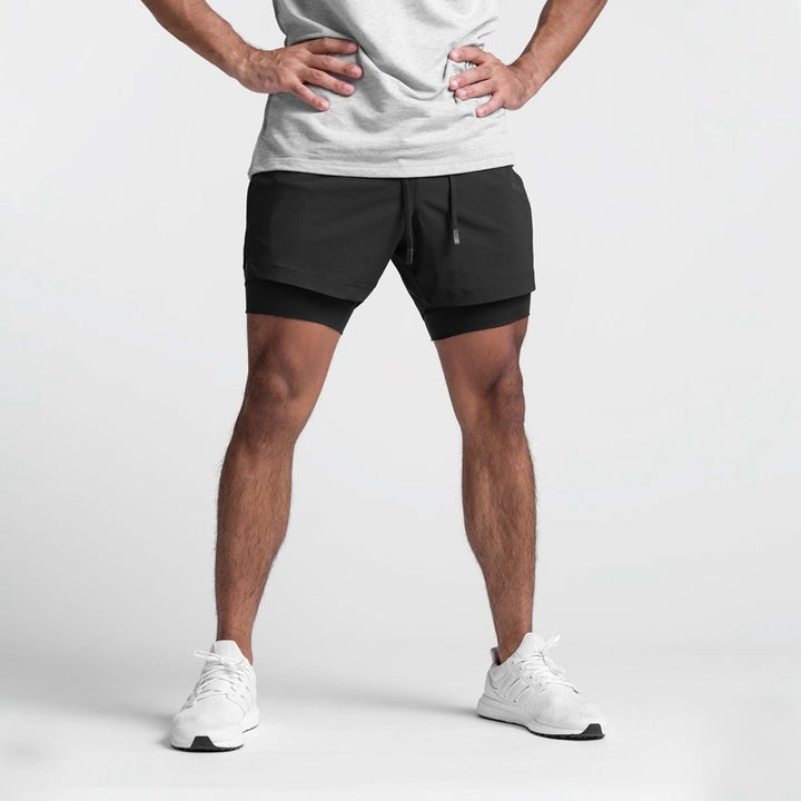 Leichte, flexible StaminaPro Fitness-Shorts für Herren, ideal für Workouts, atmungsaktiv mit feuchtigkeitsableitendem Materia
