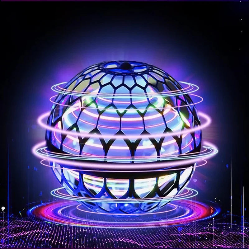 "Leuchtender schwebender Spielball mit LED-Effekten, ideal für drinnen und draußen. Fördert Spielspaß und Kreativität."