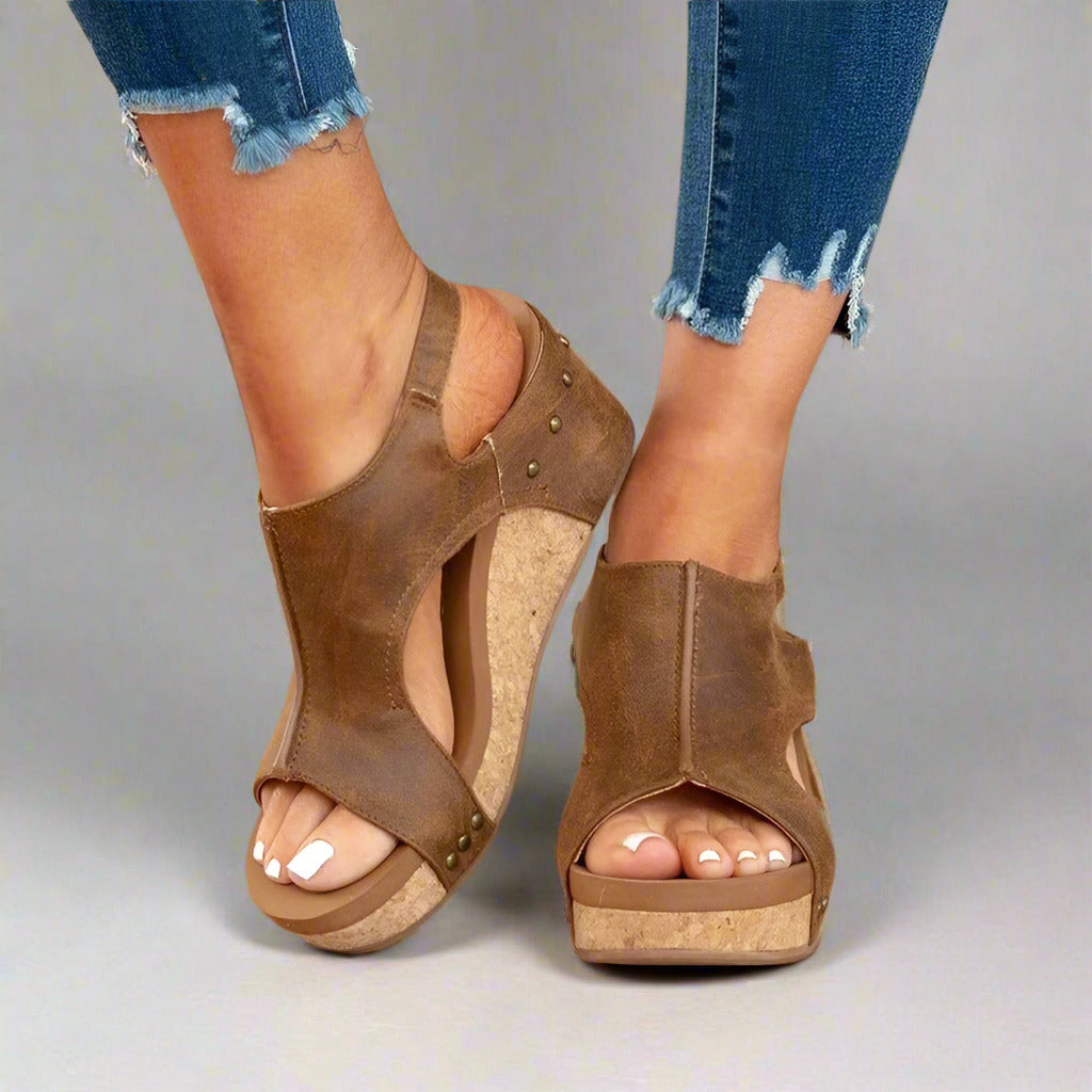 "Lila vegane Sandalen für Damen, orthopädische Passform, elegantes Design, mit Klettverschluss, optimal für Komfort"