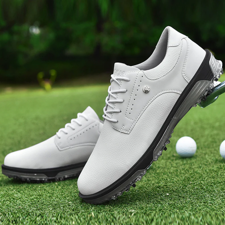 "Limited Edition Herren-Golfschuhe, wasserdicht, stilvoll, mit eleganter Lederoptik, hoher Komfort und exzellente Griffigkeit