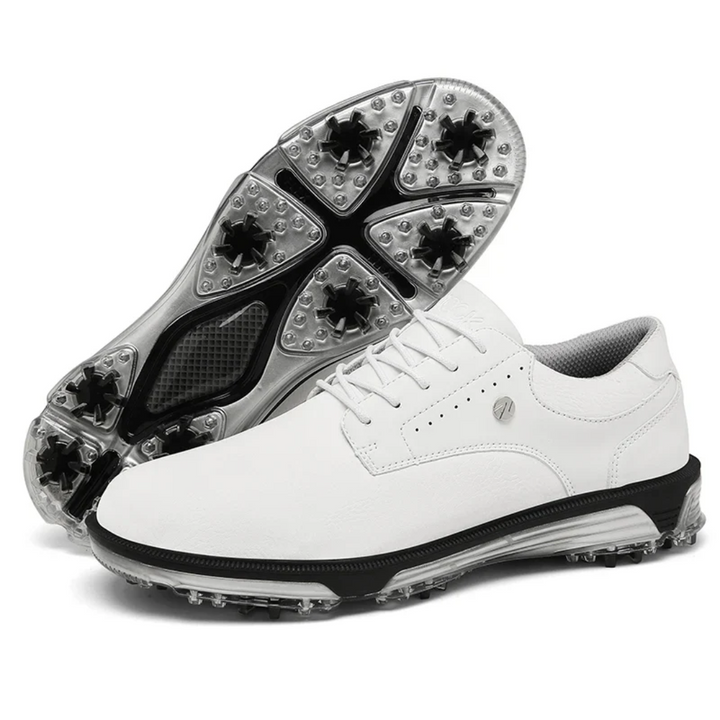"Limited Edition Herren-Golfschuhe, wasserdicht, stilvoll, mit eleganter Lederoptik, hoher Komfort und exzellente Griffigkeit