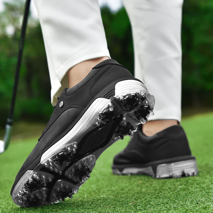 "Limited Edition Herren-Golfschuhe, wasserdicht, stilvoll, mit eleganter Lederoptik, hoher Komfort und exzellente Griffigkeit